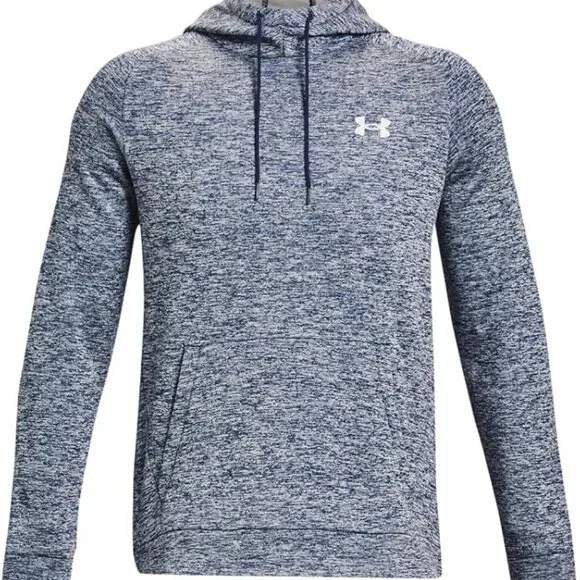 Under Armour Men’s Armour Fleece Twist Hoodie – Academy Blue/White – 3X – NWT - Picture 1 of 1